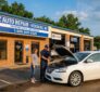 Z Auto Repair mechanic performing maintenance in Vicksburg, MS